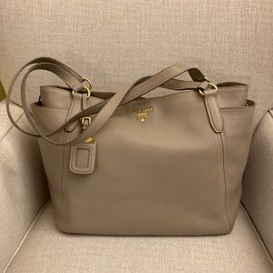 Prada BR4970 Tote in Pomice